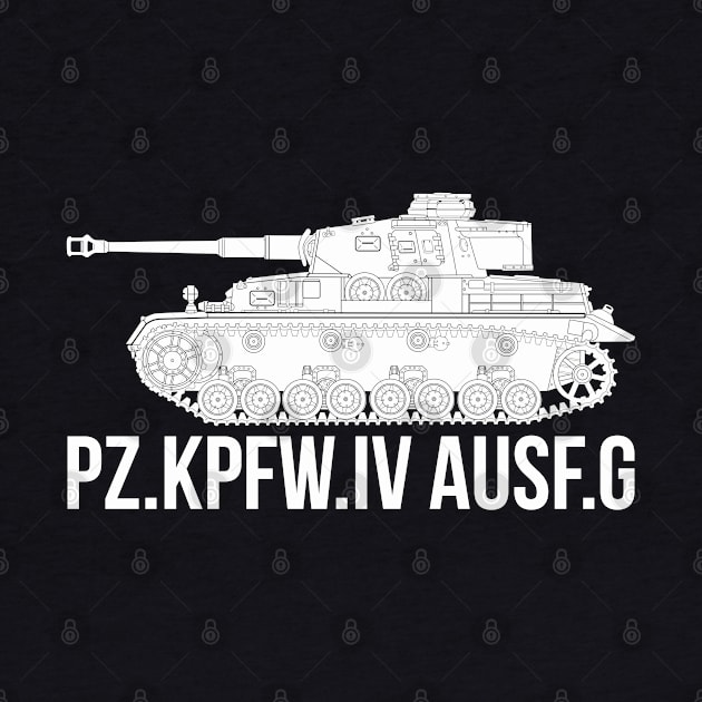 German WW2 Pz-IV Ausf . G tank by FAawRay